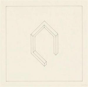 LEWITT Sol 1928-2007,Incomplete Open Cube Drawing,1974,Christie's GB 2010-09-16