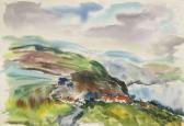 LEWY Ted 1912-1963,Israeli Landscape,1961,Clars Auction Gallery US 2008-11-08