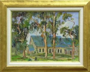 LEYDEN Louise 1898-1978,The Old Stone Church,Clars Auction Gallery US 2007-05-06