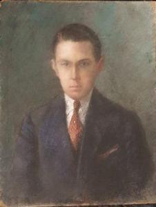 LEYDET Louis 1873-1944,Portrait d'homme en costume,Millon & Associés FR 2021-11-18