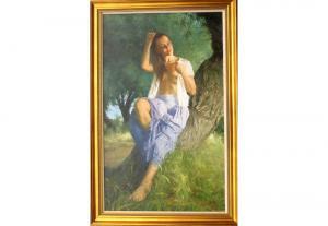 LEYKIN Nikolai 1900-2000,Forest Nymph,Lots Road Auctions GB 2017-11-12