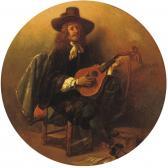 LEYS Henri 1815-1869,Le chanteur,Christie's GB 2010-03-09