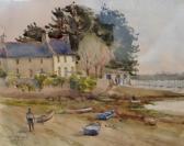 LEYSENNE Jean,Le port de Sainte Marine,1989,Labarbe FR 2017-06-24