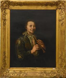 LEYSTER Judith 1600-1660,Homme à la flûte,Rops BE 2020-12-14