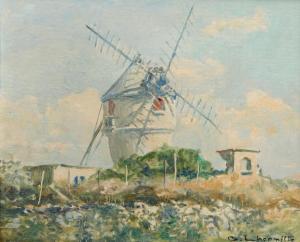 LHERMITTE Georges 1882-1967,Moulin de Batz,Neret-Minet FR 2014-04-07