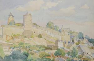 LHEUREUX Raymond 1890-1965,Château de Fougères,1942,Lasseron et Associees FR 2011-07-08