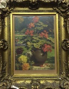 LHOMME Victor 1900-1900,Le pot de fleurs,Millon & Associés FR 2017-12-02