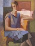 LHOTE Andre 1885-1962,Portrait présumé d'Anne.,1925,Oger-Camper FR 2011-06-27