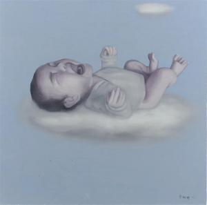 LI SHU Qiao 1984,Baby on a Cloud,Christie's GB 2009-03-10