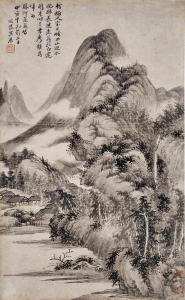 LI WU 1632-1718,Landscape,Sotheby's GB 2024-04-07