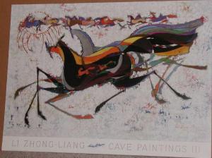 LI ZHONGLIANG 1944,Cave Paintings III Poster,JAFA Editions US 2010-08-10