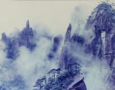 LIANG Shi Guo 1904-1997,Spring, Fog at Mt. San Qing,20th Century,Clars Auction Gallery US 2019-04-13