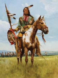 LIANG Z.S. 1953,Protectors of the Lakota,2021,Scottsdale Art Auction US 2024-04-12