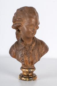 LIANI Fernand,Busto di fanciullo abbigliato nei modi settecentes,Wannenes Art Auctions 2022-09-19