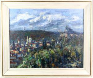 LIBAL Frantisek 1896-1974,A View of Prague,1965,Ewbank Auctions GB 2020-07-23