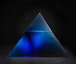 LIBENSKY Stanislav 1921-2002,Blue Pyramid,1993,Bonhams GB 2010-06-15