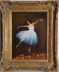 LIBERMAN Sandu 1923-1977,Dancer II,Ro Gallery US 2024-02-07