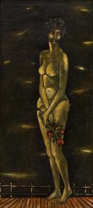 LIBERSKI Benon 1926-1983,Nude with Roses,Desa Unicum PL 2024-03-07