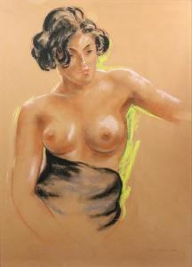 LIBERT Leo 1908-1900,A study of a nude woman,1944,Bellmans Fine Art Auctioneers GB 2019-09-18