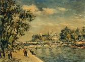 LIBERTS Ludolfs 1895-1959,Along the Seine,William Doyle US 2018-03-13