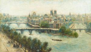 LIBERTS Ludolfs 1895-1959,An expansive view of Paris,Bonhams GB 2022-11-08