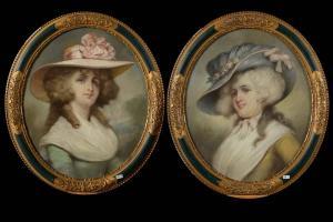 LIBERTY V 1800-1800,Portraits de dames de qualité,VanDerKindere BE 2014-03-18