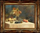 LIBESKI 1900,Früchtestillleben mit Obstschale aus Glas,1926,Allgauer DE 2015-07-09