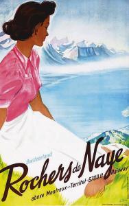 LIBIS 1900-1900,Rocher de Naye Above Montreux Territet,1950,Artprecium FR 2021-03-16