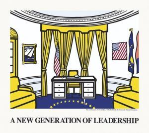 LICHTENSTEIN Roy 1923-1997,A New Generation of Leadership,1992,Santa Monica US 2016-11-20