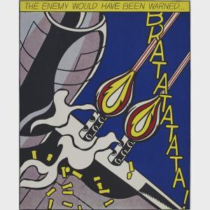 LICHTENSTEIN Roy 1923-1997,THE ENEMY WOULD HAVE BEEN WARNED...,Waddington's CA 2017-09-21