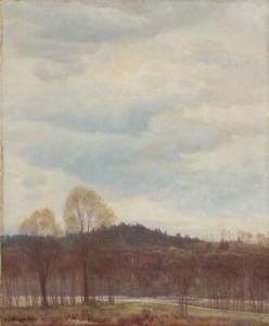 LICKLEDERER Max Michael 1863,Spring landscape,Bruun Rasmussen DK 2020-08-31