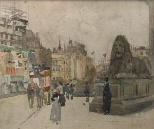 LIDDELL William F 1905-1927,Trafalgar Square,Gilding's GB 2020-09-22