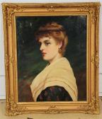 LIDDERDALE Charles Sillem 1831-1895,Young Girl,Gray's Auctioneers US 2010-07-29