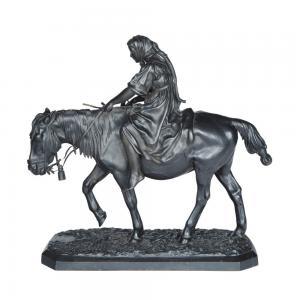 LIEBERICH Nikolai Iwanowitsch 1828-1883,Peasant Girl on Horseback,1904,Shapiro Auctions 2023-06-15
