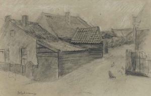 LIEBERMANN Max 1847-1935,Holländisches Dorf,Christie's GB 2014-06-25