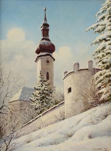 LIEBL HANS N 1900-1984,Starnberg Winter Landscape,Burchard US 2013-02-24