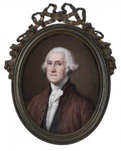 LIENARD Jean Auguste 1779-1848,portrait of George Washington,Brunk Auctions US 2022-03-25