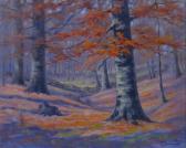 LIENEMANN George 1887-1965,Autumn Interior Woods,Wickliff & Associates US 2009-10-17