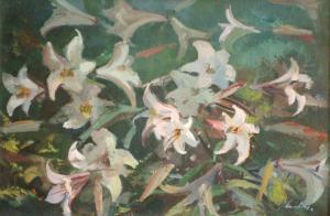 Liepins Janis 1894-1964,Lilies,1939,Antonija LV 2022-09-10