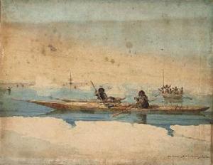 lieutenant George Francis Lyon 1795-1832,Canoes of the Savage Isles,Christie's GB 2006-09-27