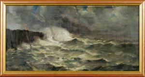 LIEVIN 1800-1900,La Mer déchaînée,Galerie Moderne BE 2016-09-13