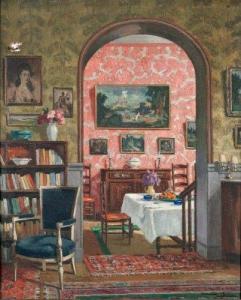 LIEVRE Lucien 1878-1936,Scène d'interieur,Mercier & Cie FR 2010-11-28