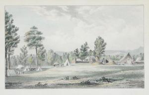 LIGHT William,View of the Country &amp; Temporary erections near,1839,Elder Fine Art 2022-10-16