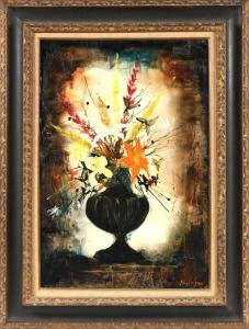 LIGNON Bernard 1928-2017,Bouquet de fleurs,Joron-Derem FR 2024-02-11