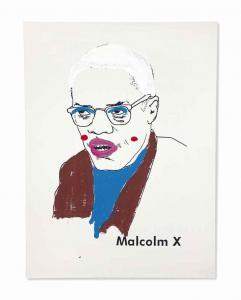LIGON Glenn 1960,Malcolm X,2000,Christie's GB 2016-05-08