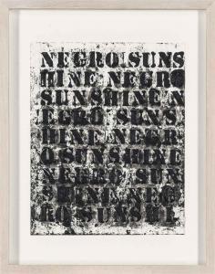 LIGON Glenn 1960,Study for Negro Sunshine II #15,2010,Christie's GB 2016-10-13