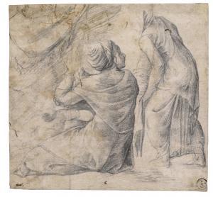 LIGORIO Pirro 1513-1583,TWO FEMALE FIGURES,Sotheby's GB 2015-01-28