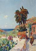 LIGTELIJN Evert Jan 1893-1975,Pico del Teide, Tenerife,1934,Venduehuis NL 2011-05-18