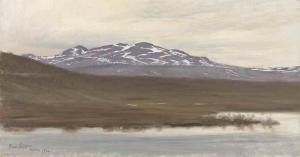 LILJEFORS Anders Bruno 1923-1970,Kiruna, Lapland,1906,Christie's GB 2016-12-13