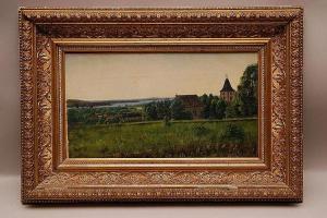 LILJELUND Arvid 1844-1899,Landscape,1899,Hood Bill & Sons US 2014-10-21
